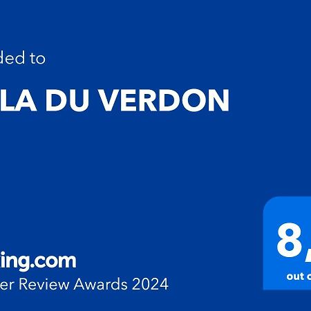 Villa Du Verdon Quinson Kültér fotó